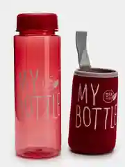 Черный my bottle в термочехле