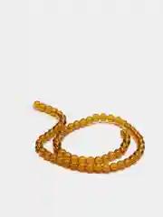 Карамельный бусины круглые стеклянные