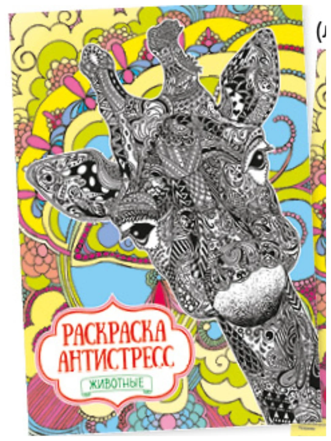 Раскраска-антистресс А4/10 видов