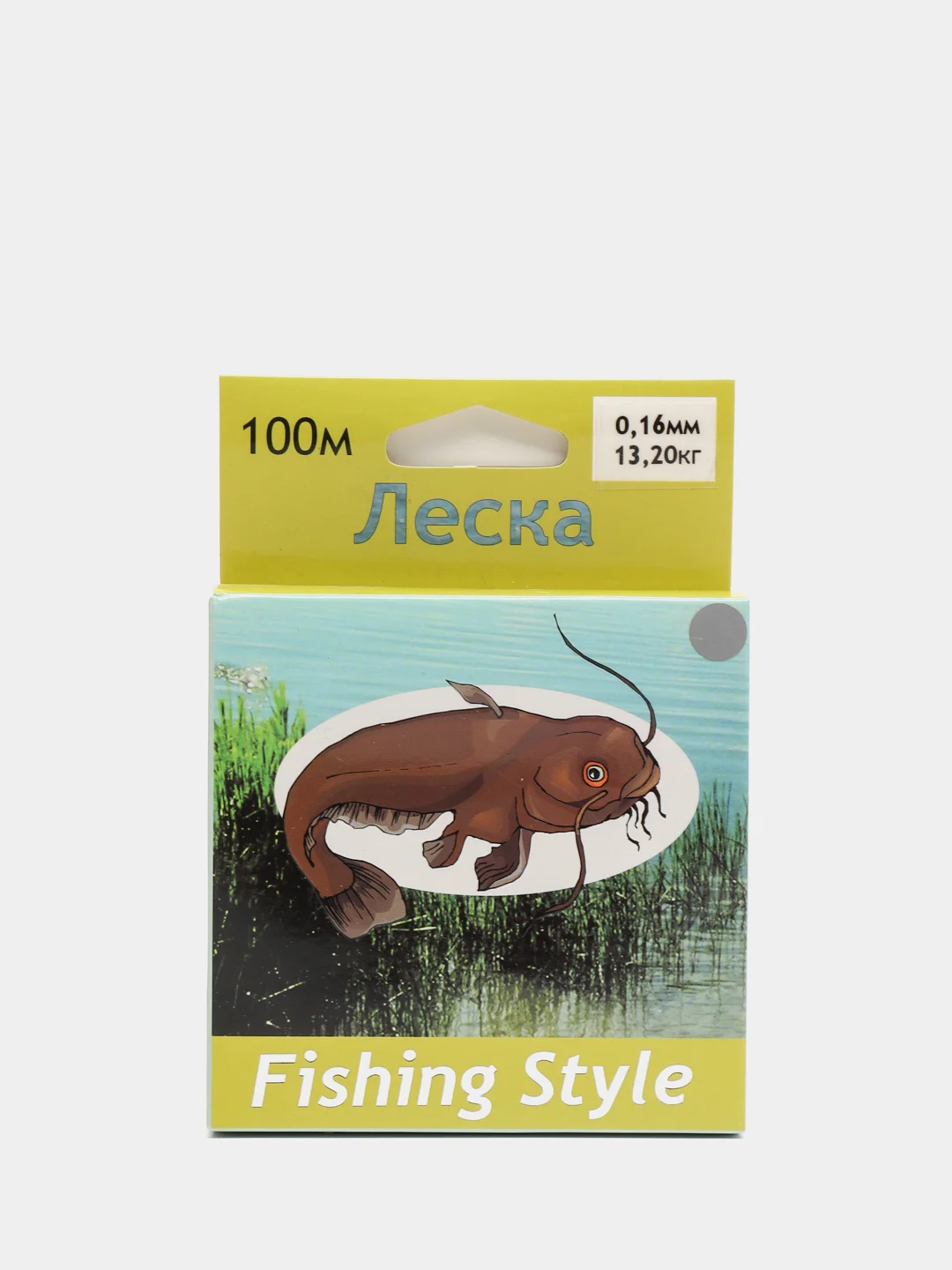 Леска Fishing Style RL2902 0.16mm тест 13.20кг 100m (плетенка желтая)