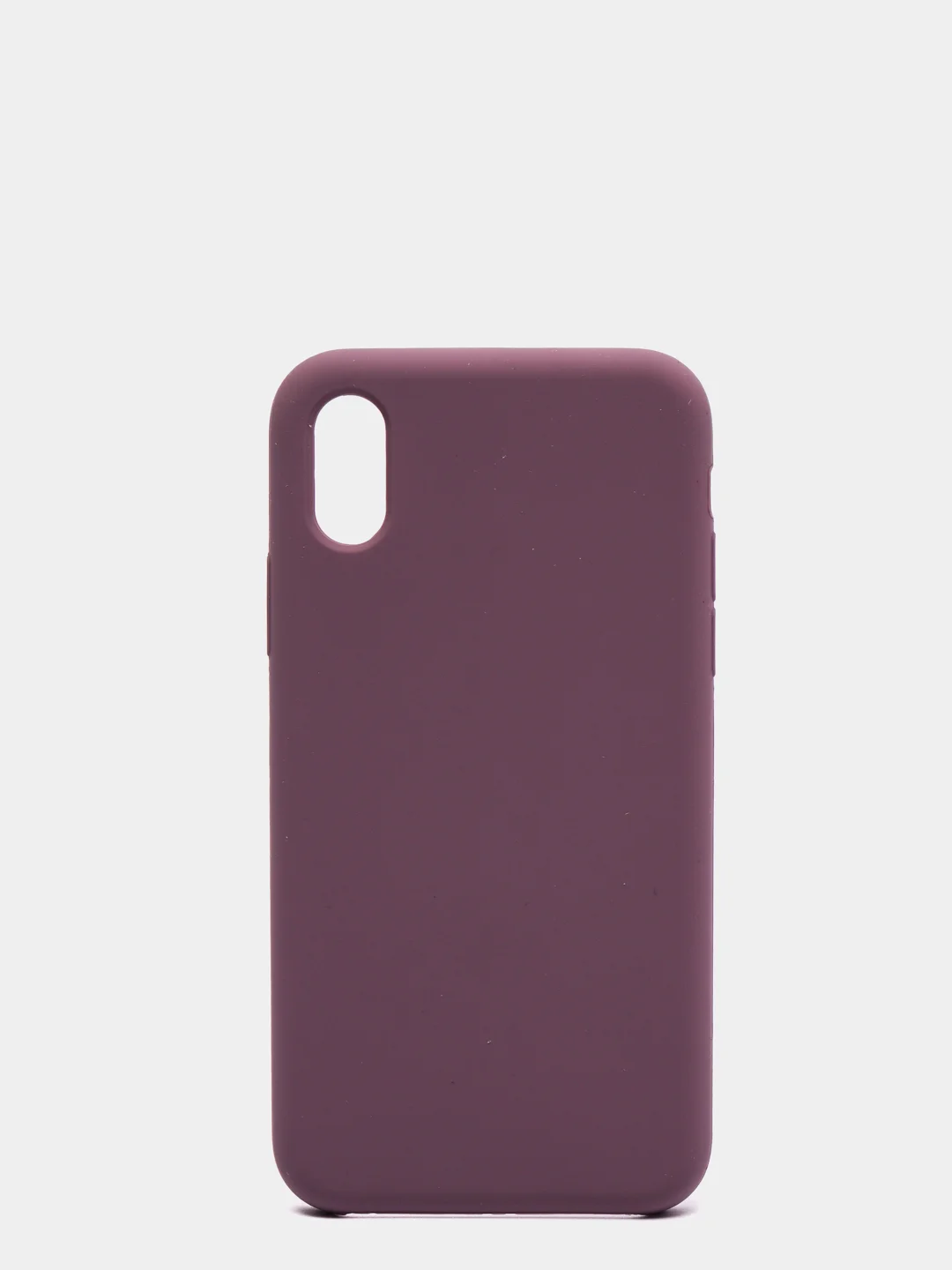 Пурпурный чехол Silicone Case силиконовый с микрофиброй IPhone 5/5s/SE 6/6s 7/8 7+/8+ X/XS / 11 / 12