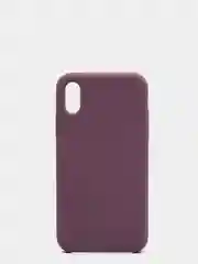 Пурпурный чехол Silicone Case силиконовый с микрофиброй IPhone 5/5s/SE 6/6s 7/8 7+/8+ X/XS / 11 / 12