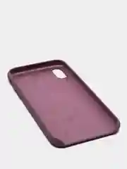 Пурпурный чехол Silicone Case силиконовый с микрофиброй IPhone 5/5s/SE 6/6s 7/8 7+/8+ X/XS / 11 / 12