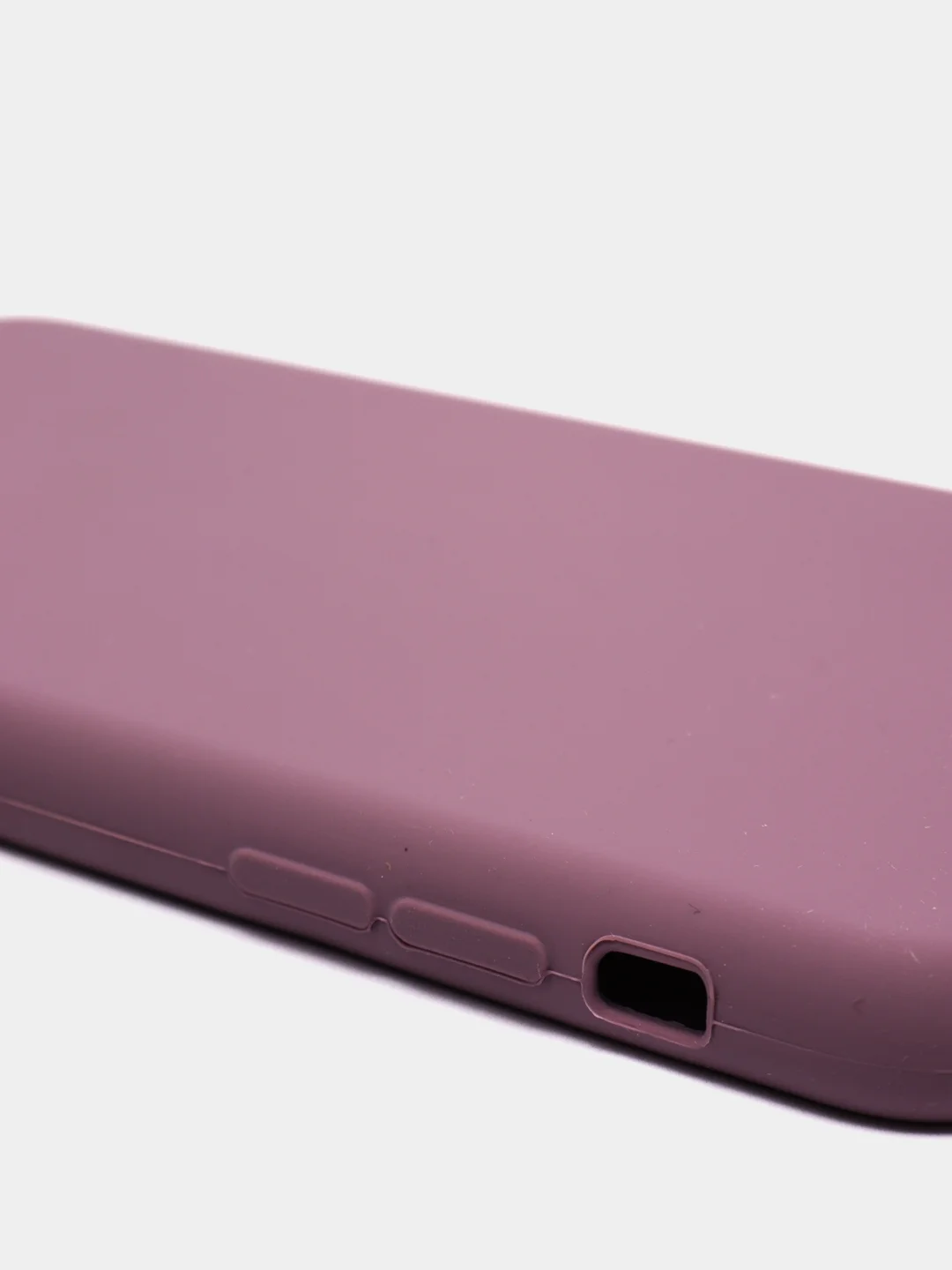Пурпурный чехол Silicone Case силиконовый с микрофиброй IPhone 5/5s/SE 6/6s 7/8 7+/8+ X/XS / 11 / 12