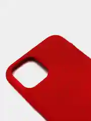 Красный силиконовый чехол для iPhone 11PRO Silicon Case