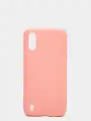 Розовый чехол-накладка Samsung (a01/a3 2017/a12/a01 core/m01 core/a02s/a52/a21s)