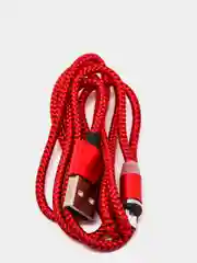 Белый магнитный кабель microUSB, type-C, Lightning