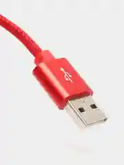 Красный кабель зарядный  Lightning на iPhone, айфон