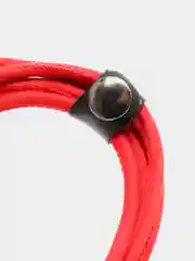Красный кабель зарядный  Lightning на iPhone, айфон