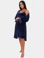 Синий комплект одежда для дома Малахит lovetex.store