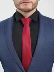 Бордовый галстук мужской