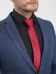 Бордовый галстук мужской