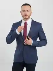 Вишнёвый галстук мужской