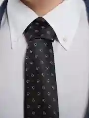 Коричневый галстук мужской