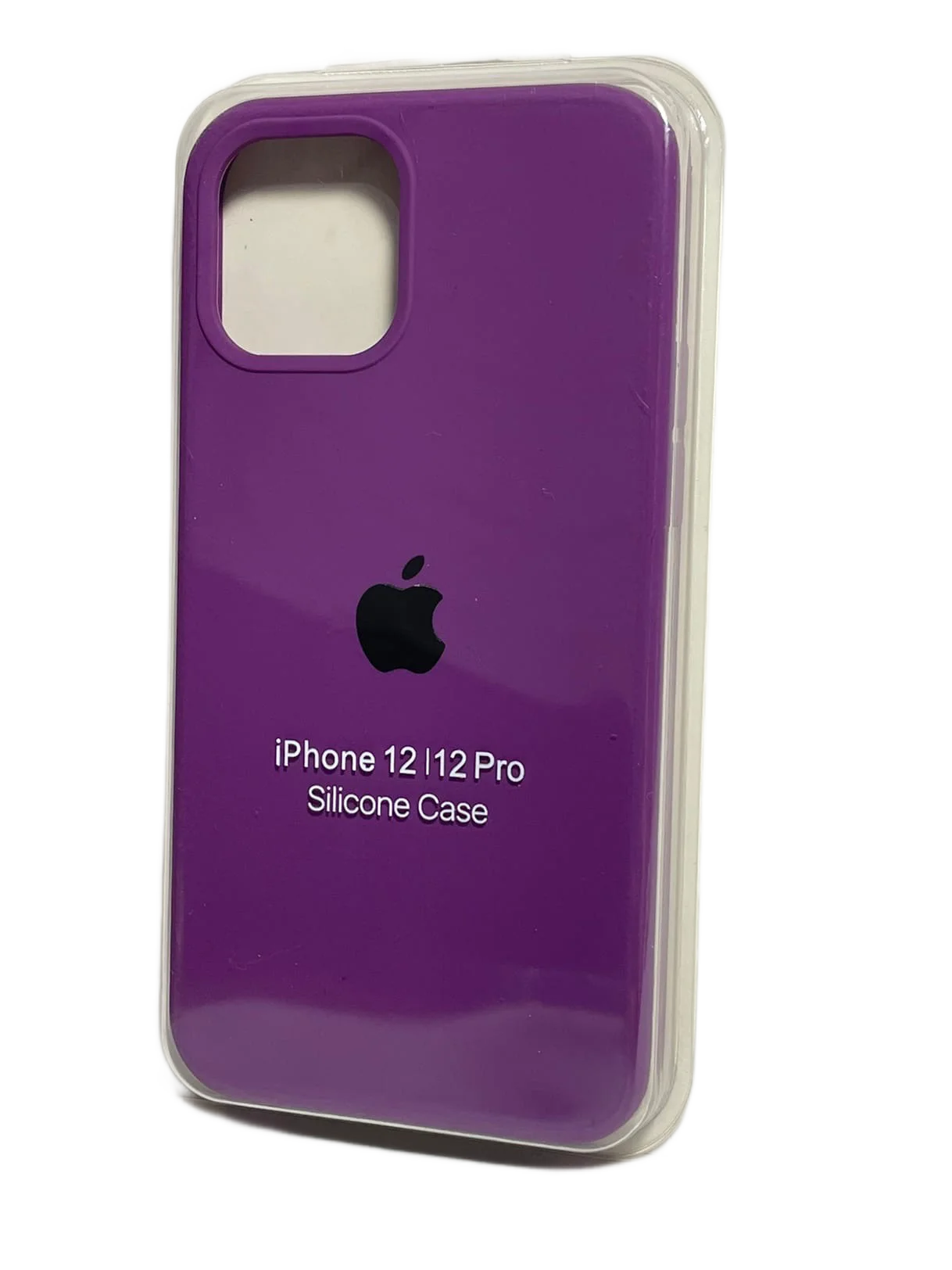 Пурпурный чехол для iPhone 12 Pro Silicone Case /Чехол для iPhone 12  с подкладкой из микрофибры