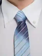 Черный галстук мужской