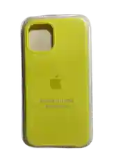 Лимонный чехол для iPhone 12 Pro Silicone Case /Чехол для iPhone 12  с подкладкой из микрофибры