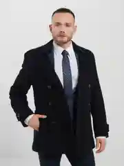 Темно-синий галстук мужской