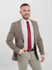 Аметистовый галстук мужской
