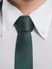 Бордовый галстук однотонный