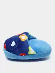 Синий меланж игрушка для собак мягкая с пищалкой для игр с домашними питомцами, и кошек