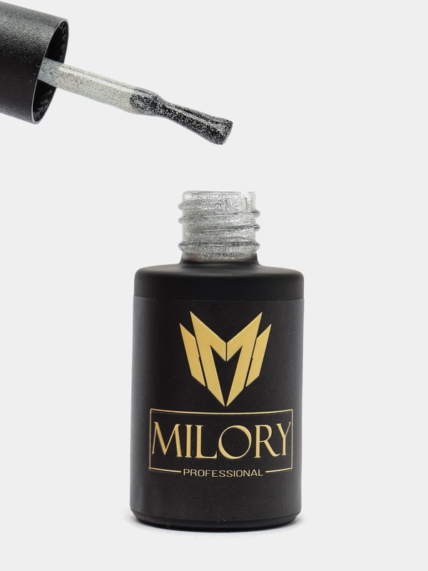 Milory Color Gel Polish Sparks 01, блеск алмазов, голография