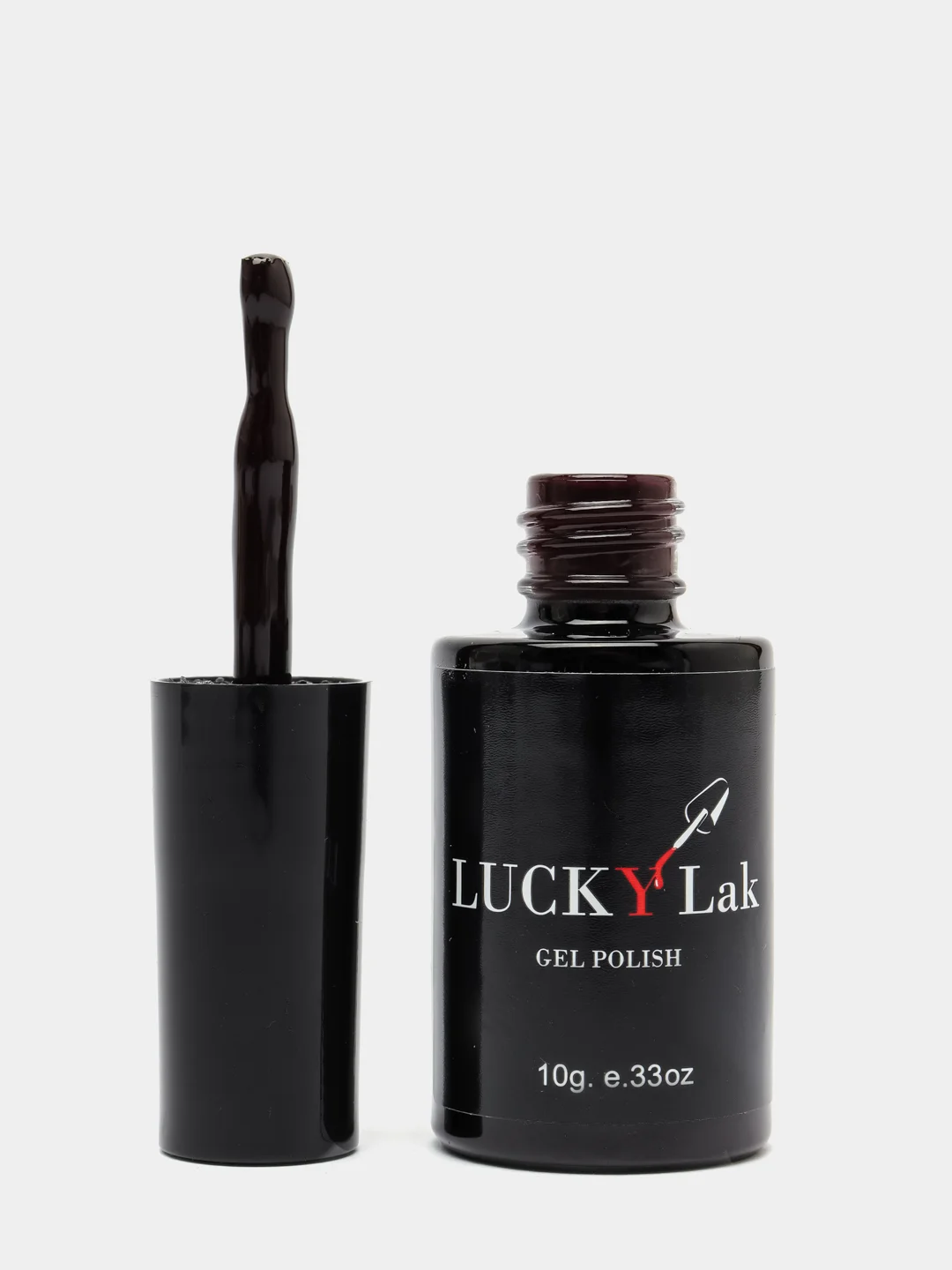 Гель лак LuckyLak Edition №049, 10g вишневый бордовый марсала насыщенный темный