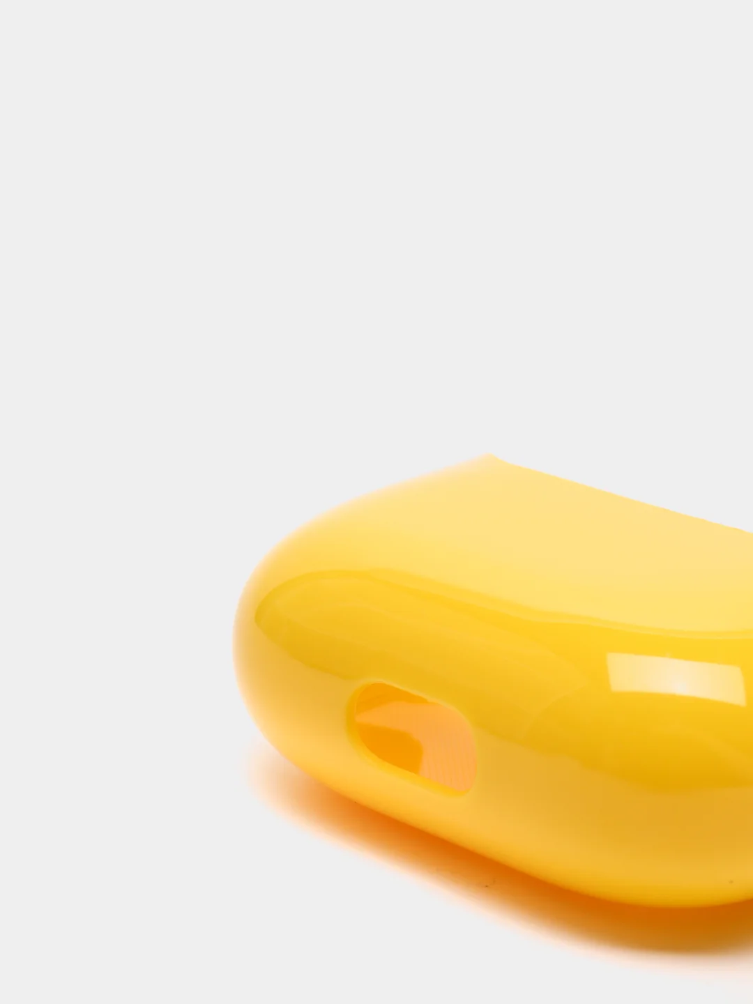 Желтый чехол для AirPods 3, 10 цветов, силикон, c креплением для карабина