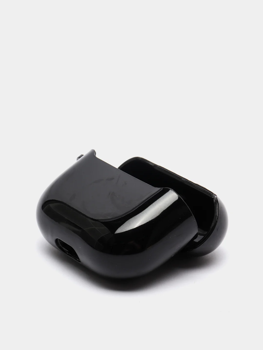 Черный чехол для AirPods 3, 10 цветов, силикон, c креплением для карабина