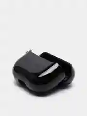 Черный чехол для AirPods 3, 10 цветов, силикон, c креплением для карабина