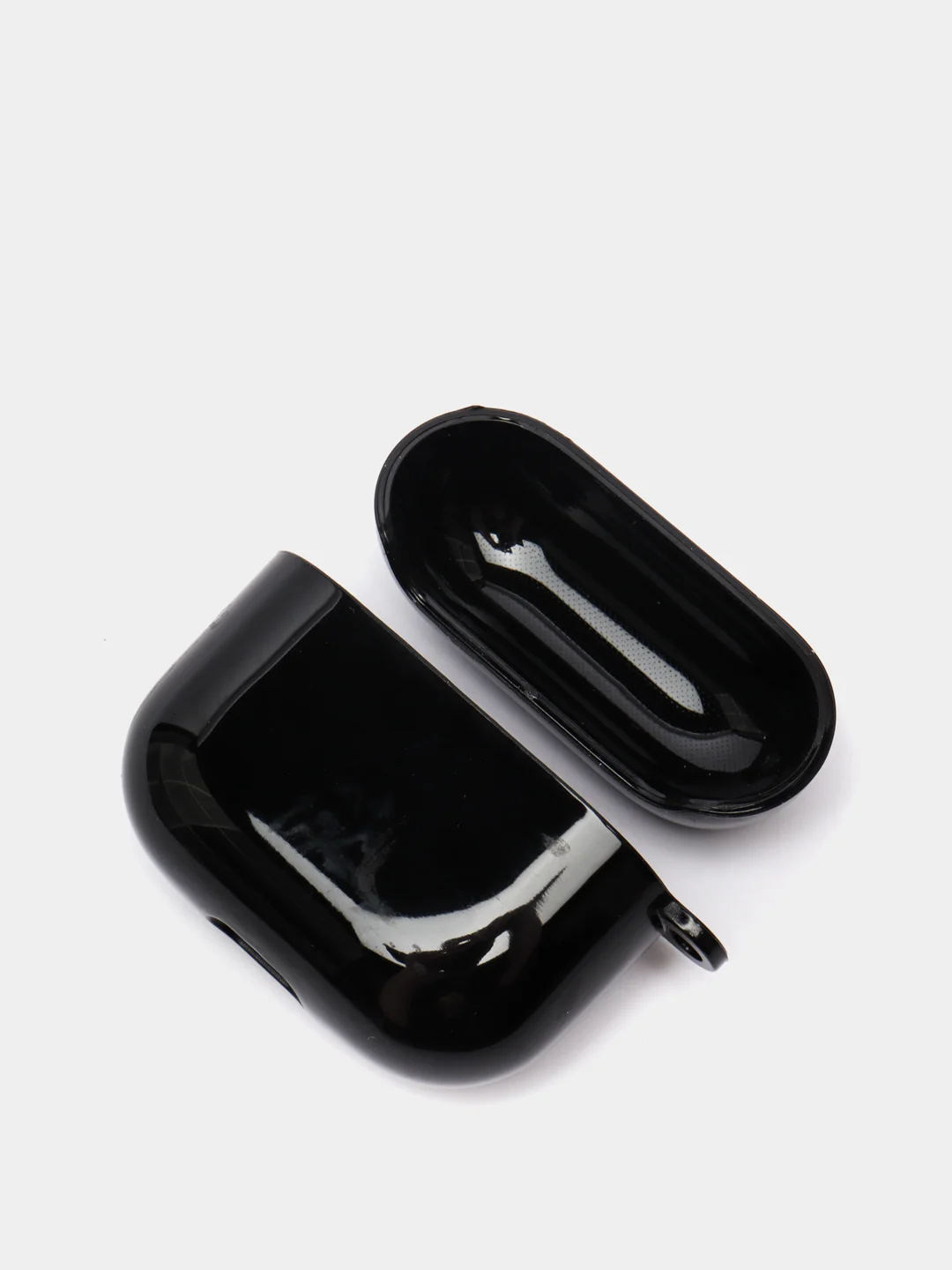 Черный чехол для AirPods 3, 10 цветов, силикон, c креплением для карабина