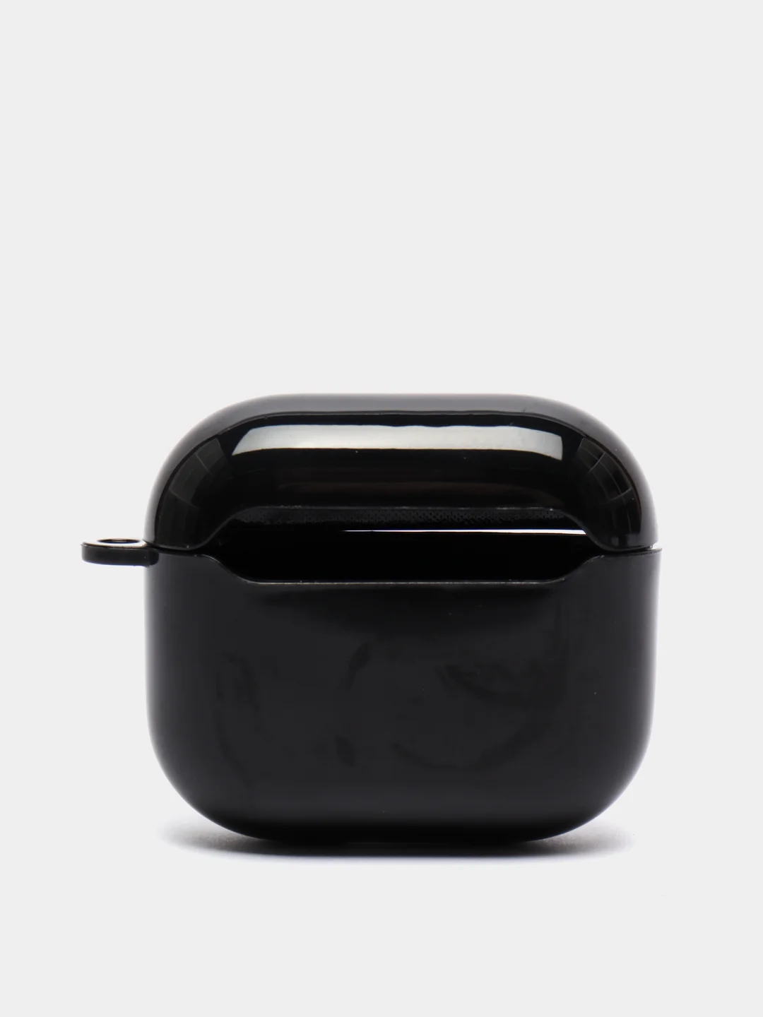 Черный чехол для AirPods 3, 10 цветов, силикон, c креплением для карабина