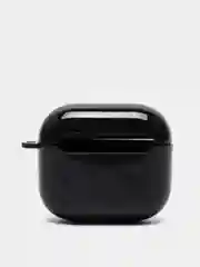 Черный чехол для AirPods 3, 10 цветов, силикон, c креплением для карабина