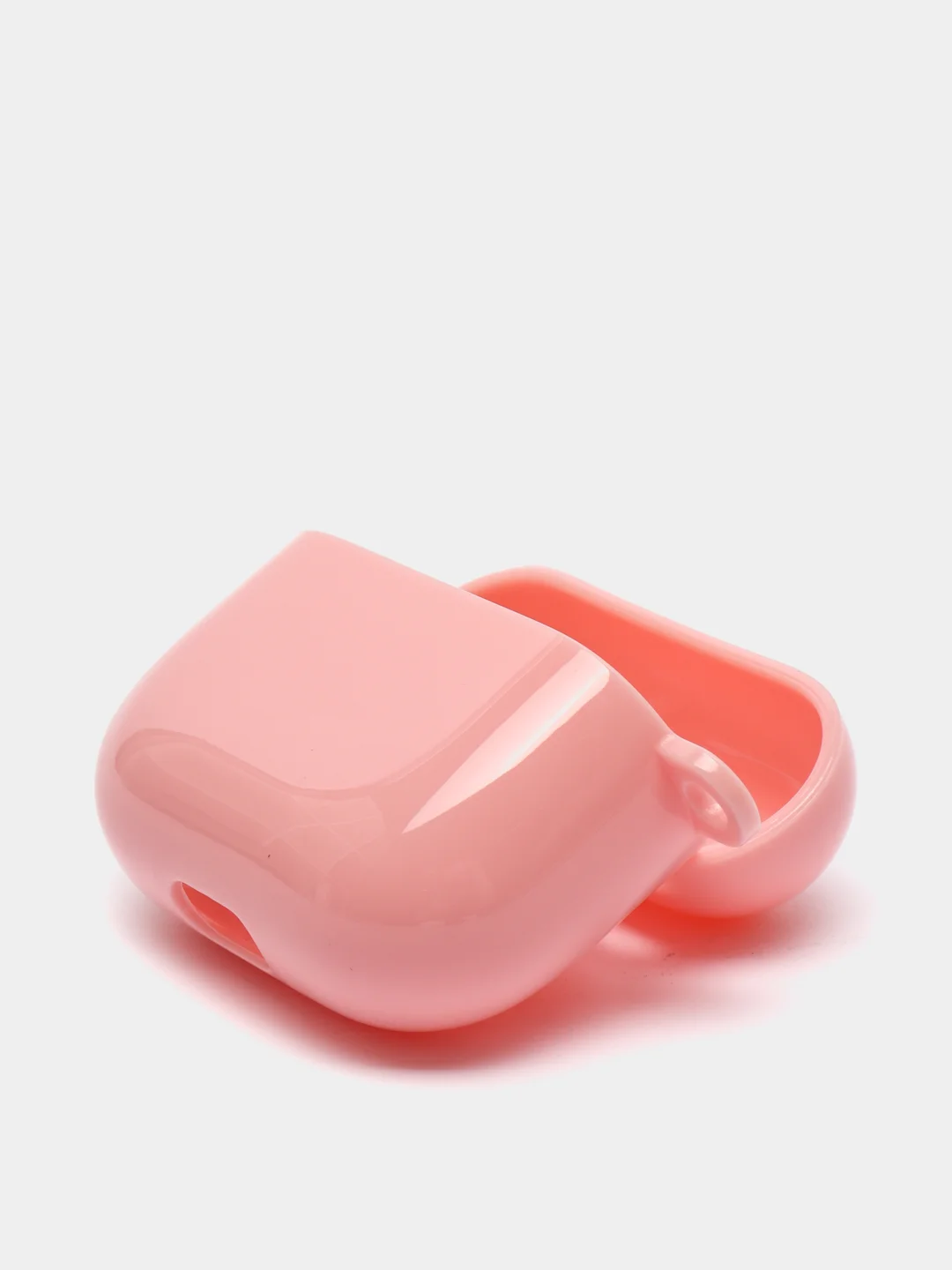 Розовый чехол для AirPods 3, 10 цветов, силикон, c креплением для карабина