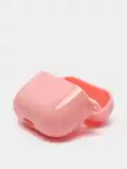 Розовый чехол для AirPods 3, 10 цветов, силикон, c креплением для карабина