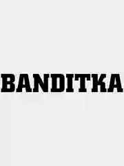 Черный наклейка на авто BANDITKA, на стекло кузова