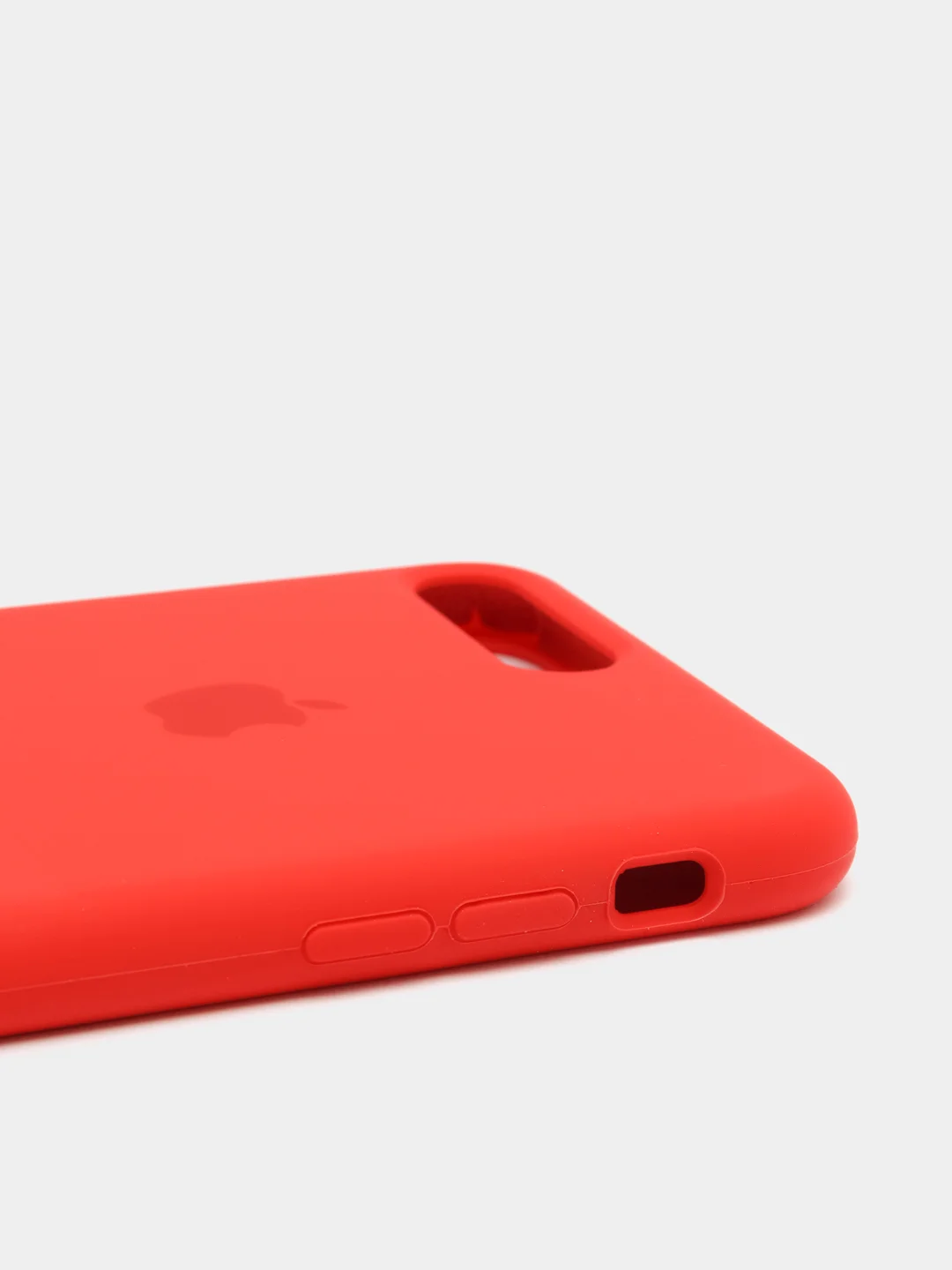 Красный силиконовый чехол для Айфон 6/6s, 7/8, 7+/8+, X/Xs, Xr, 11, 11Pro, 11ProMax