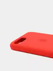 Красный силиконовый чехол для Айфон 6/6s, 7/8, 7+/8+, X/Xs, Xr, 11, 11Pro, 11ProMax