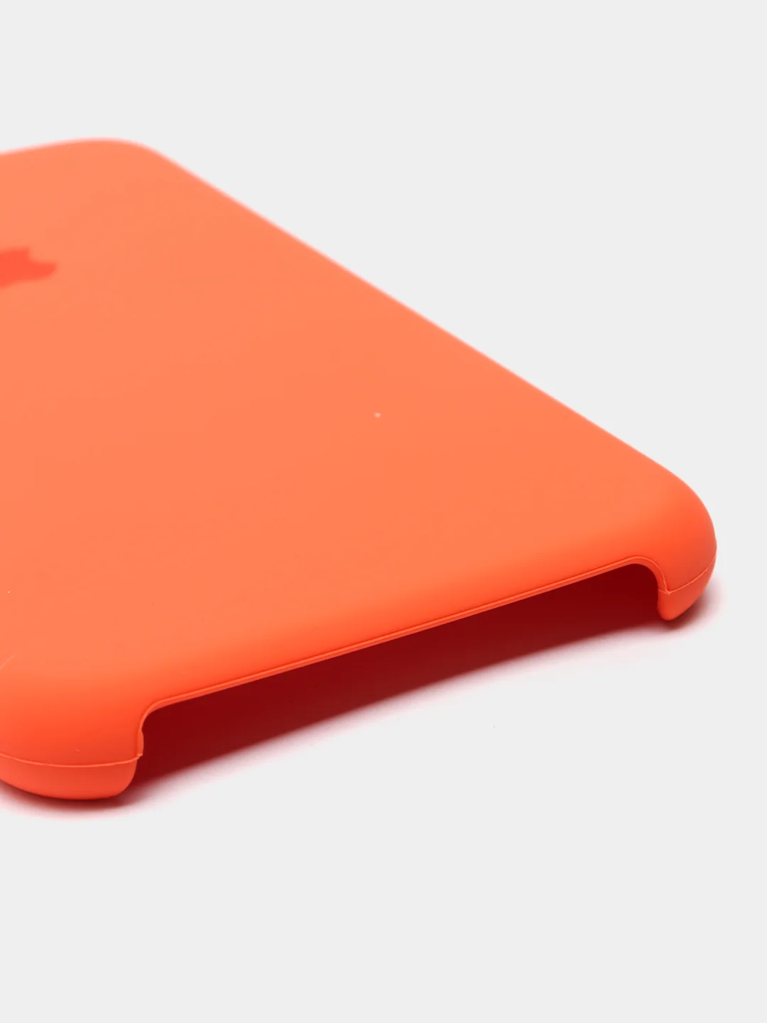 Оранжевый силиконовый чехол на iPhone 6, 6S / 7, 8 / 7 Plus, 8 Plus / X, XS / XR (разные цвета)