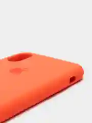 Оранжевый силиконовый чехол на iPhone 6, 6S / 7, 8 / 7 Plus, 8 Plus / X, XS / XR (разные цвета)