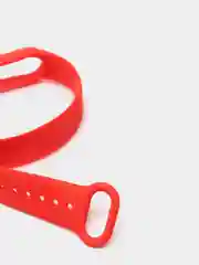 Красный силиконовый ремешок Xiaomi Mi Band 5