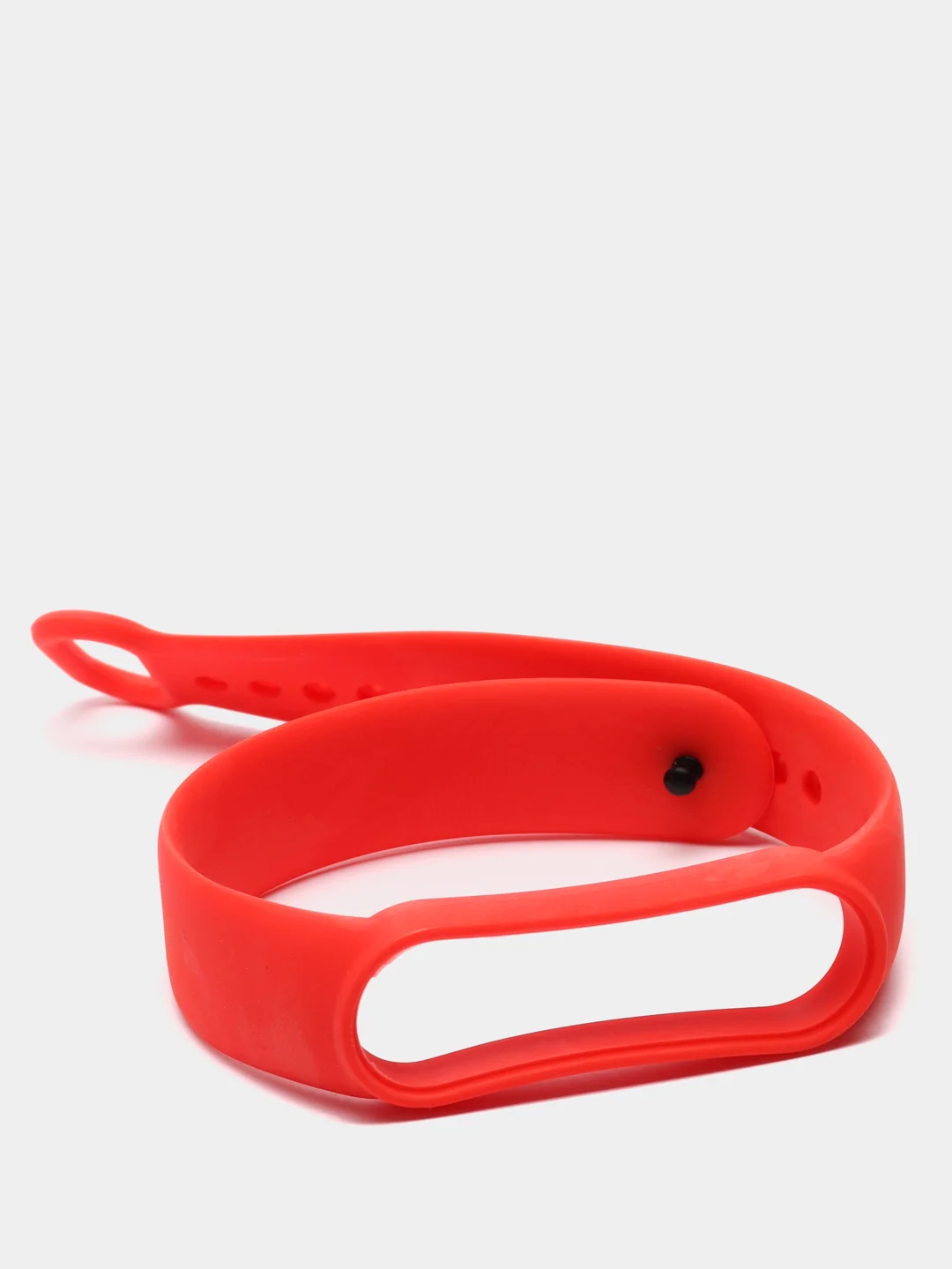 Красный силиконовый ремешок Xiaomi Mi Band 5