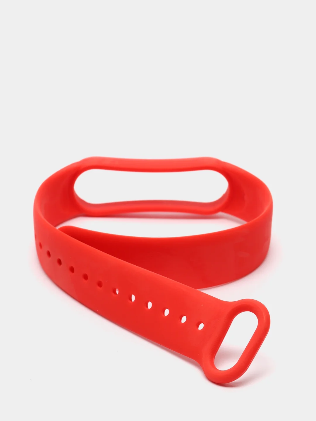 Красный силиконовый ремешок Xiaomi Mi Band 5