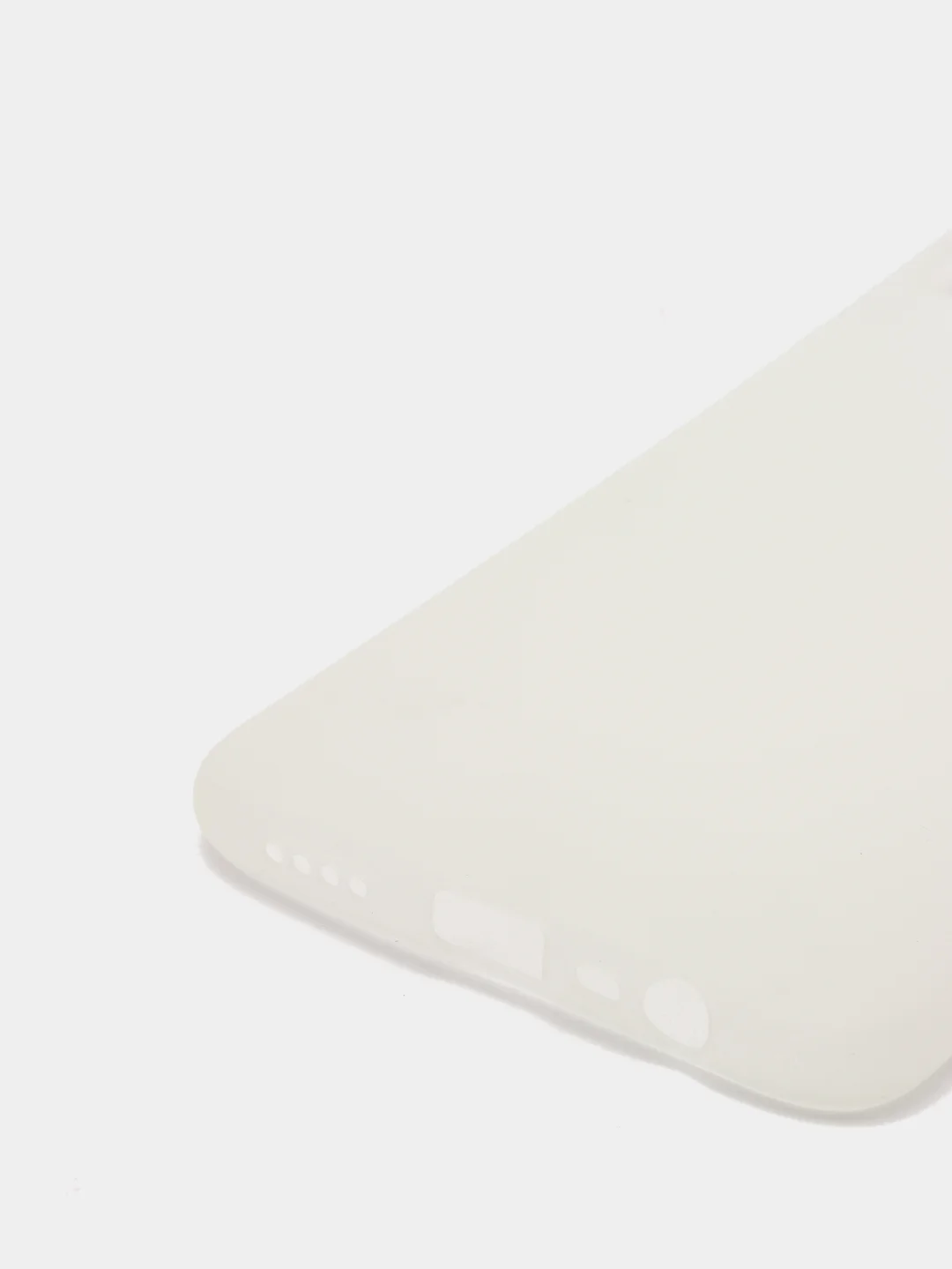 Белый realme C21Y / realme C21 / Realme C11 (2021) / C11 (2020) чехол матовый