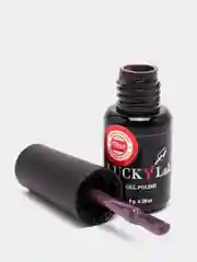 Гель лак для ногтей, гель-лак LuckyLak Fashion №104, 8g темно сиреневый