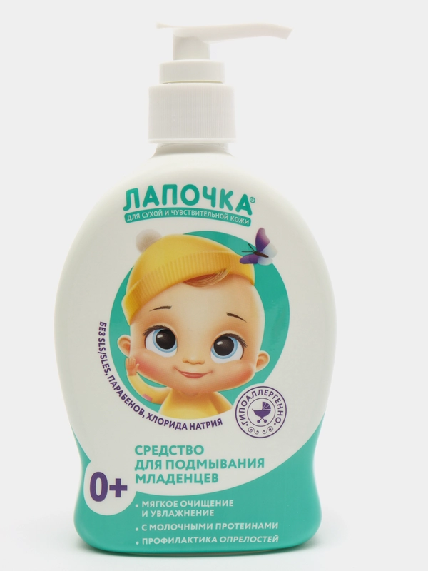Средство для подмывания младенцев Лапочка, 300 мл