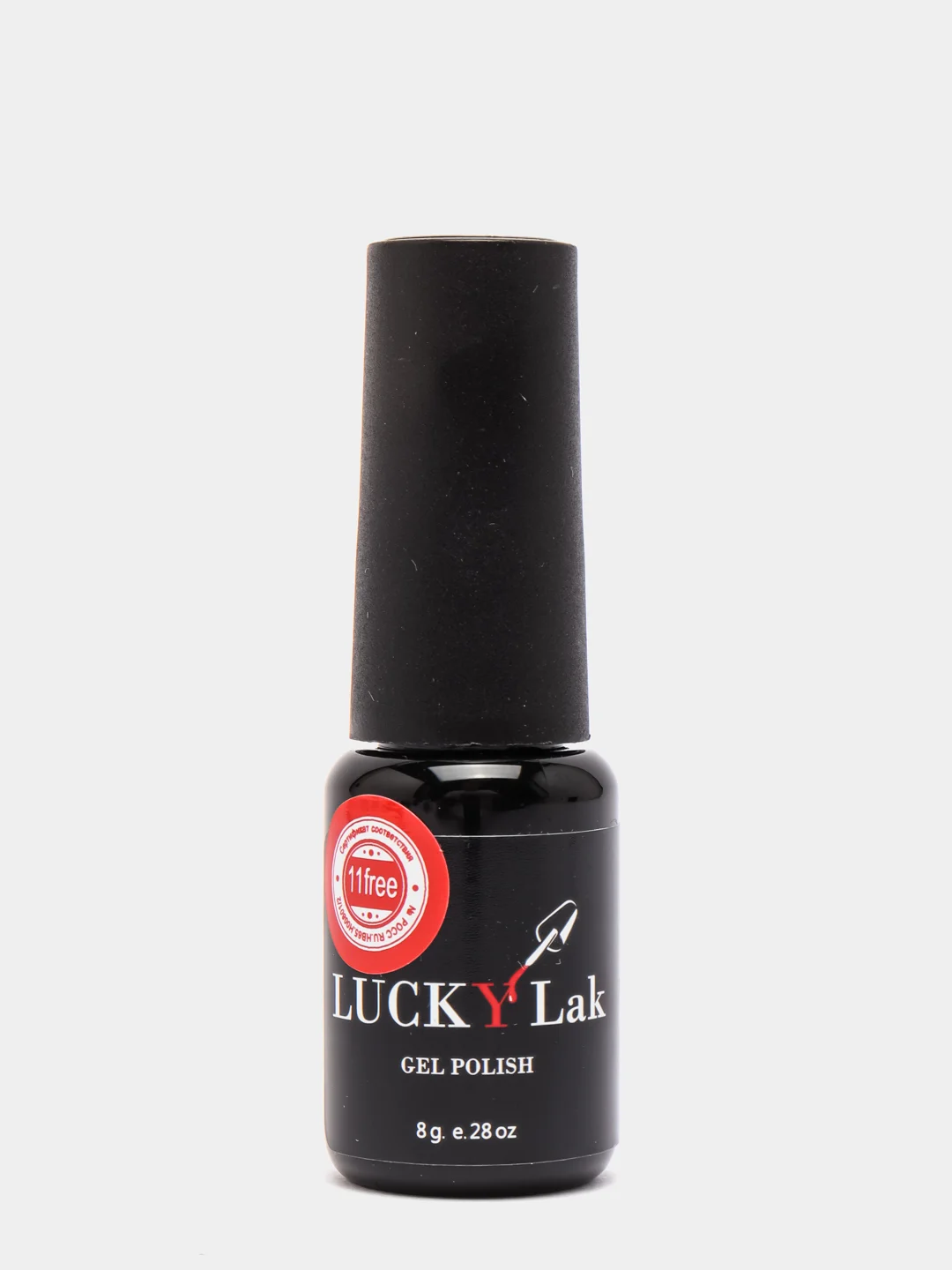 Гель лак для ногтей, гель-лак LuckyLak Fashion №104, 8g темно сиреневый