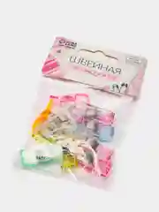 Набор зажимов для кроя, 2,6 см, 10 штук, разноцветный