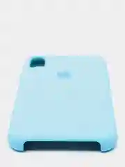 Голубой силиконовый чехол на iPhone 6, 6S / 7, 8 / 7 Plus, 8 Plus / X, XS / XR (разные цвета)