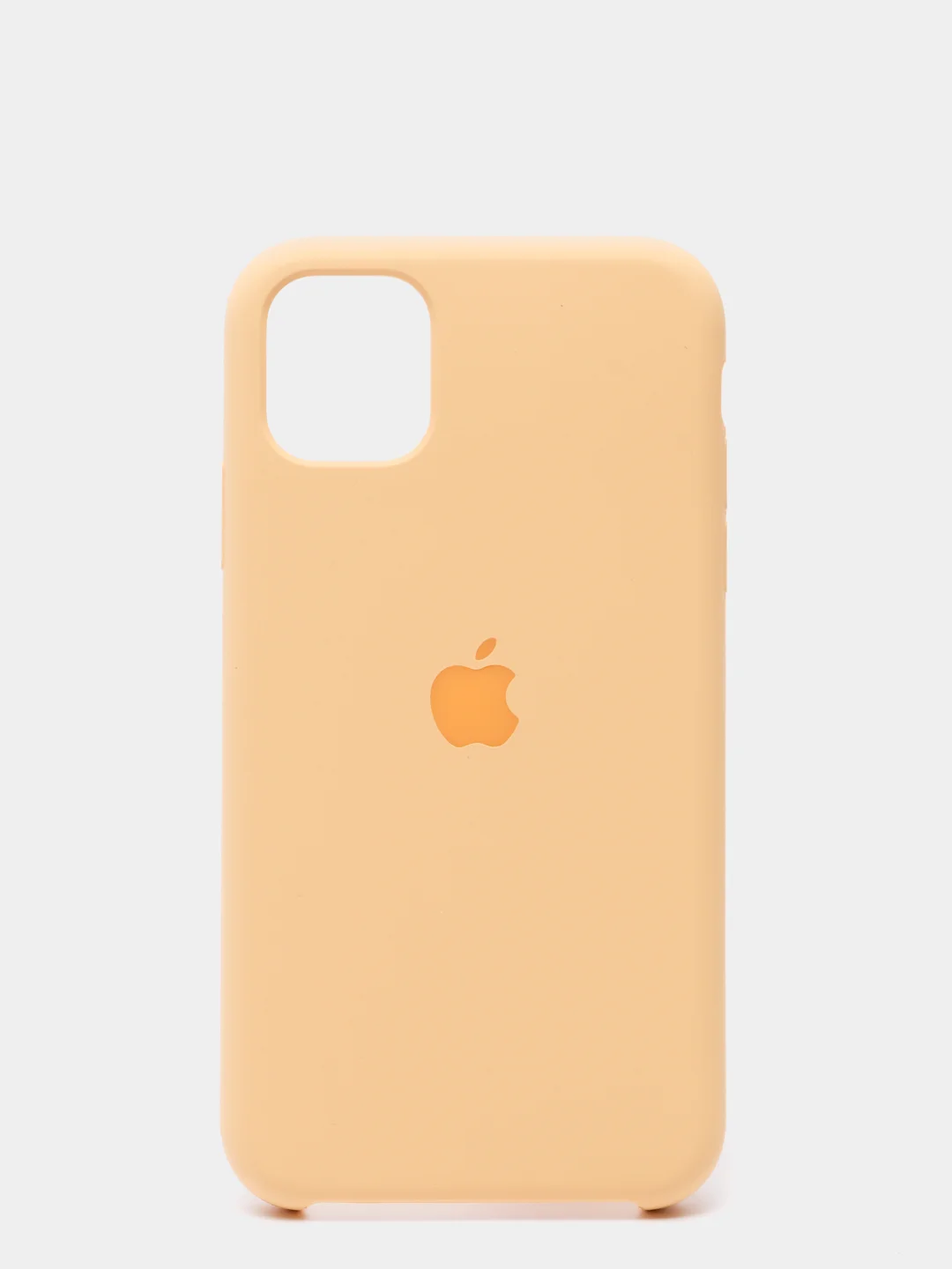 Желтый силиконовый чехол на iPhone 6, 6S / 7, 8 / 7 Plus, 8 Plus / X, XS / XR (разные цвета)